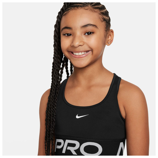 Nike Παιδικό μπουστάκι Pro Dri-FIT Swoosh Bra Nike Παιδικό μπουστάκι Pro Dri-FIT Swoosh Bra